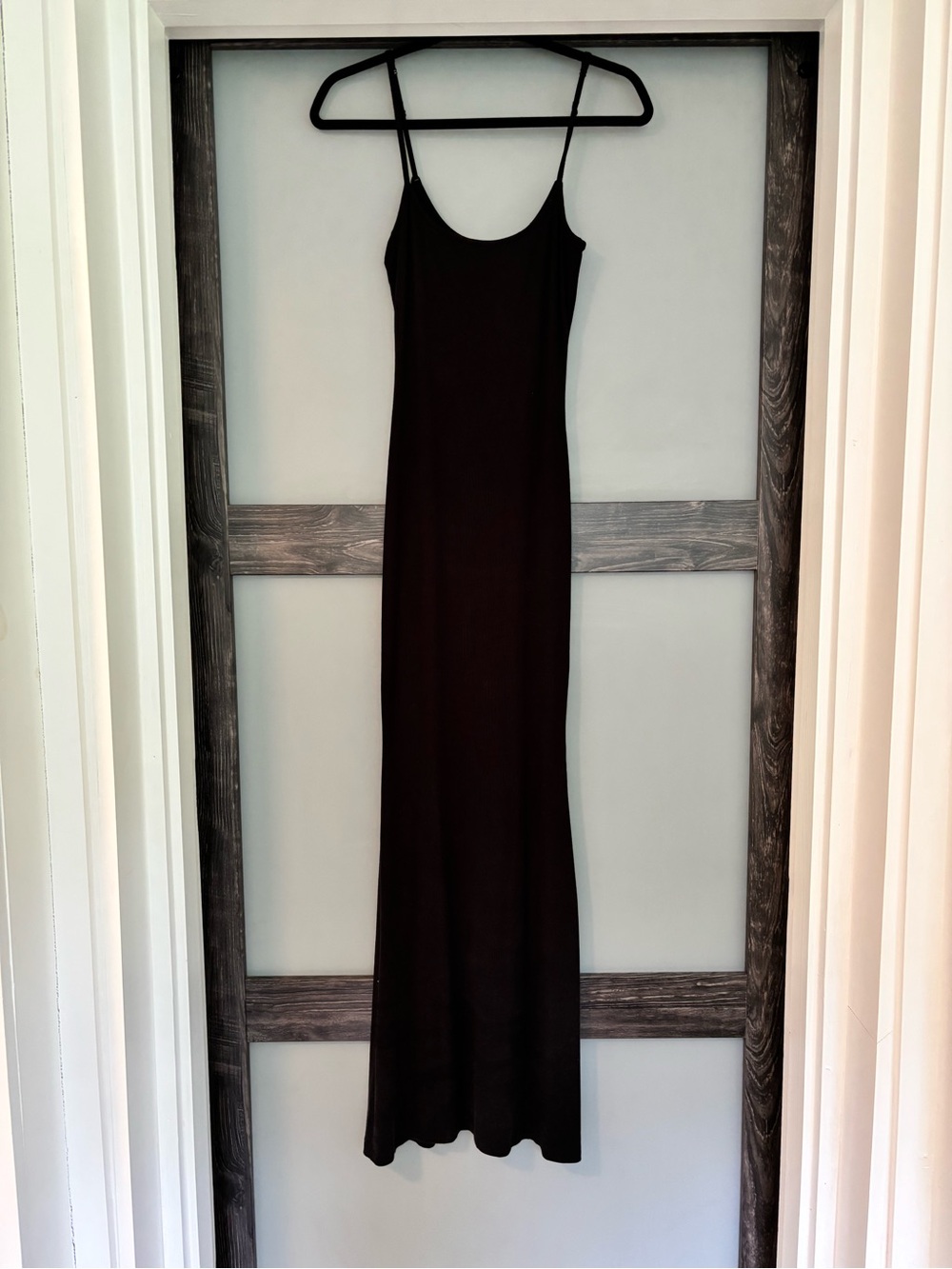 Quince Black Maxi Dress